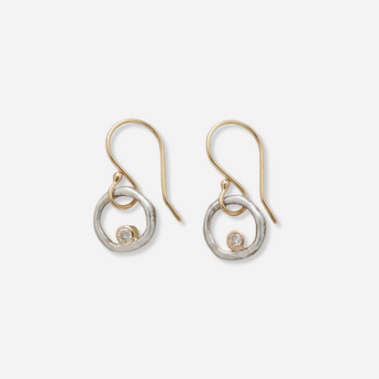 Laura - Vintage-Ohrringe mit Zirkonia